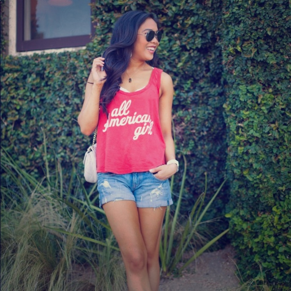 Wildfox All American Girl tank top